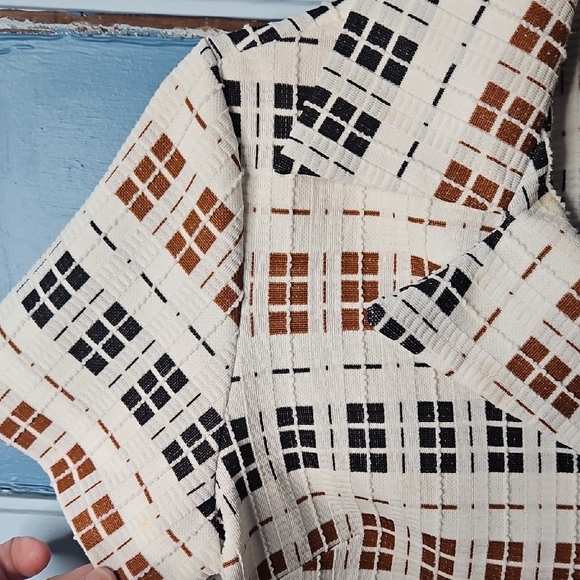 Bleeker Street Vintage Women’s Plaid Collard Dress - Picture 5 of 13